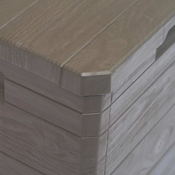 vidaXL Dynbox 90 L brun Brun
