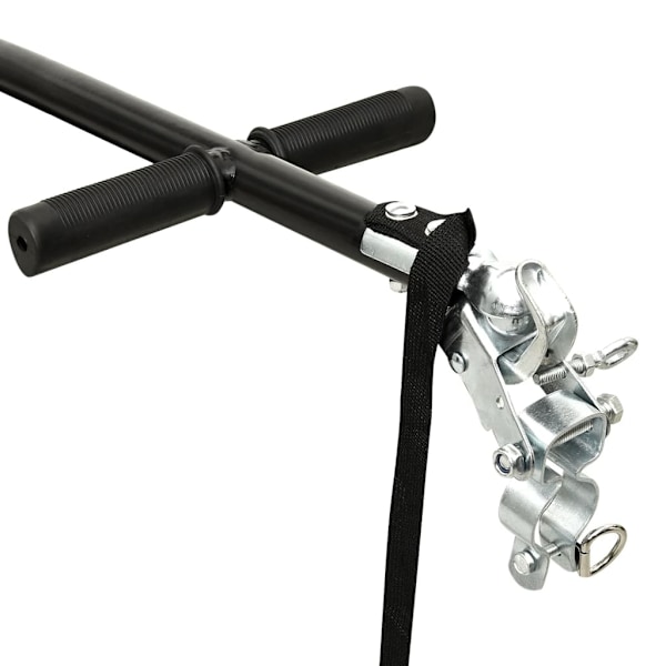vidaXL Cykelvagn/handkärra 155x60x83 cm stål svart Svart