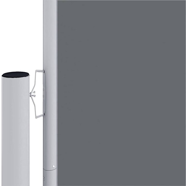 vidaXL Infällbar sidomarkis antracit 117x1200 cm Antracit