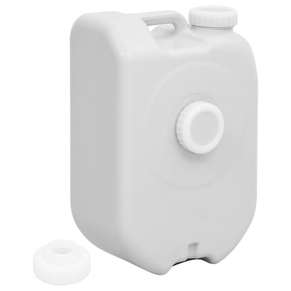 vidaXL Vattendunk med adapter 24 L grå