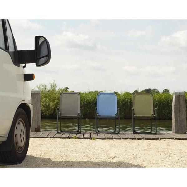Travellife Hopfällbar kompakt campingstol San Marino grå grå