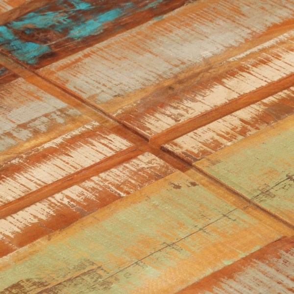 vidaXL Soffbord 80x80x28 cm massivt återvunnet trä Brun