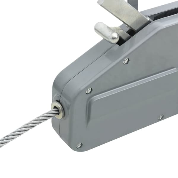 vidaXL Vajervinsch 800 kg Silver