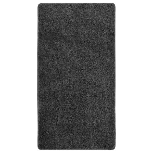 vidaXL Matta mörkgrå 80x150 cm halkfri grå
