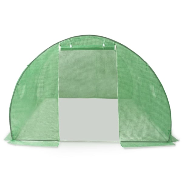 vidaXL Växthus 13,5m² 450x300x200 cm Grön
