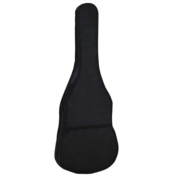 vidaXL Gitarrfodral för 4/4 klassisk gitarr svart 100x37 cm tyg Svart