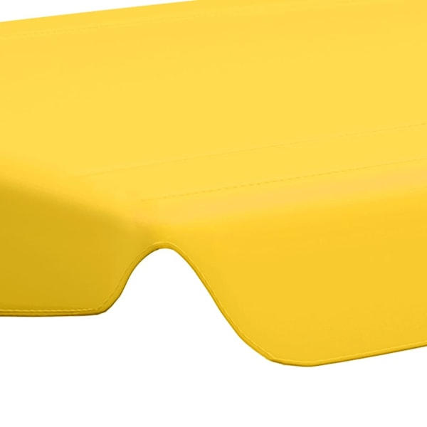 vidaXL Reservtak för hammock gul 188/168x145/110 cm Gul