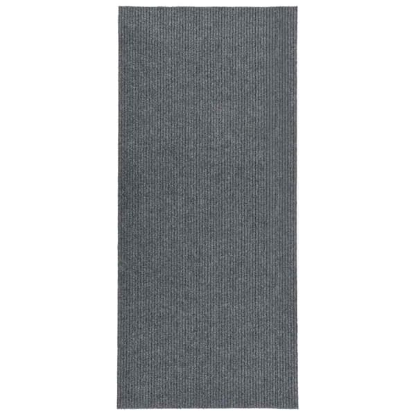 vidaXL Gångmatta 100x250 cm grå grå