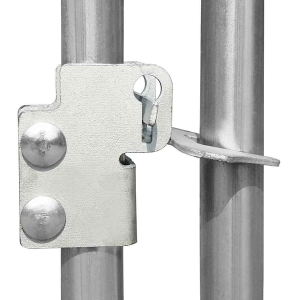 vidaXL Hönsbur 6x2x2 m galvaniserat stål Silver