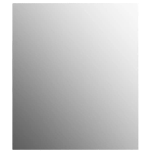 vidaXL Spegel utan ram 70x50 cm glas Silver