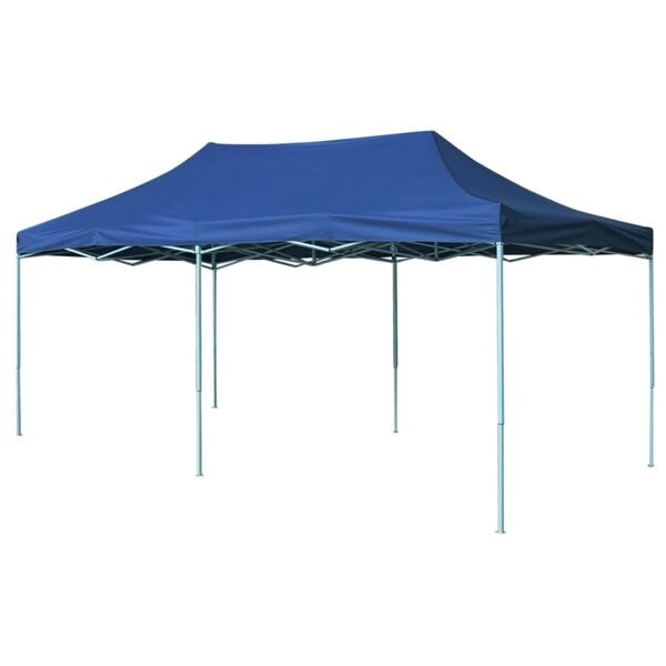 vidaXL Pop-Up partytält 3x6 m blå Blå