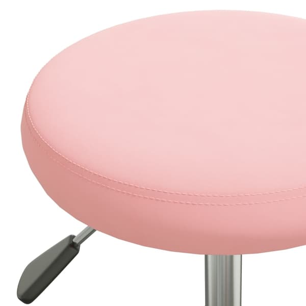 vidaXL Matstol rosa sammet Rosa