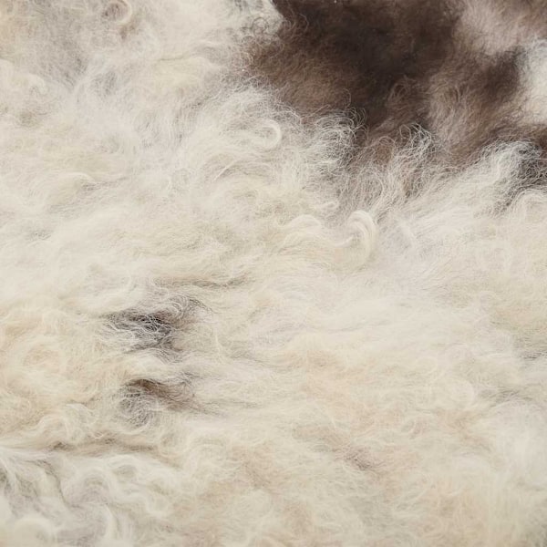 vidaXL Fårskinn flerfärgad (60-70)x(90-100) cm Flerfärgsdesign