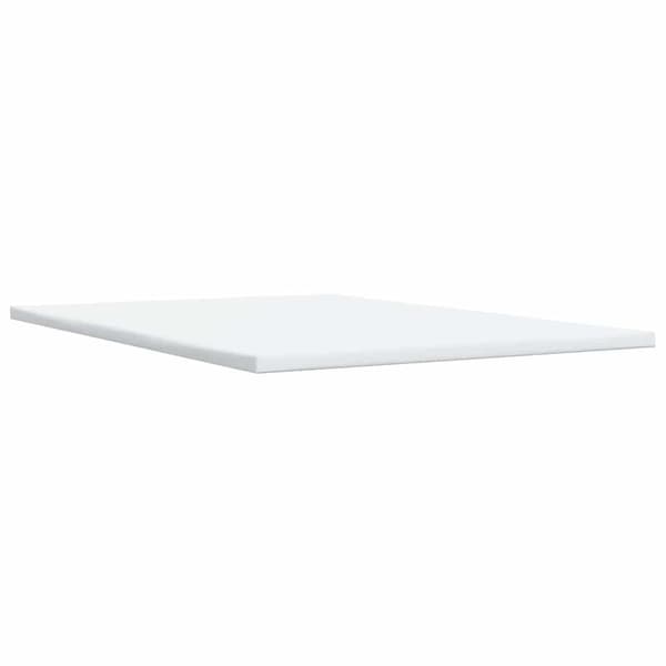 vidaXL Ramsäng med madrass blå 140x190 cm tyg Blå