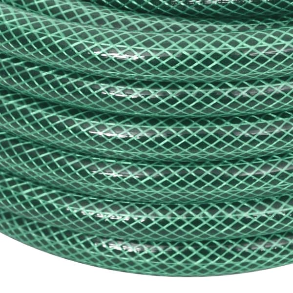 vidaXL Trädgårdsslang med kopplingar grön 0,5" 10 m PVC Grön