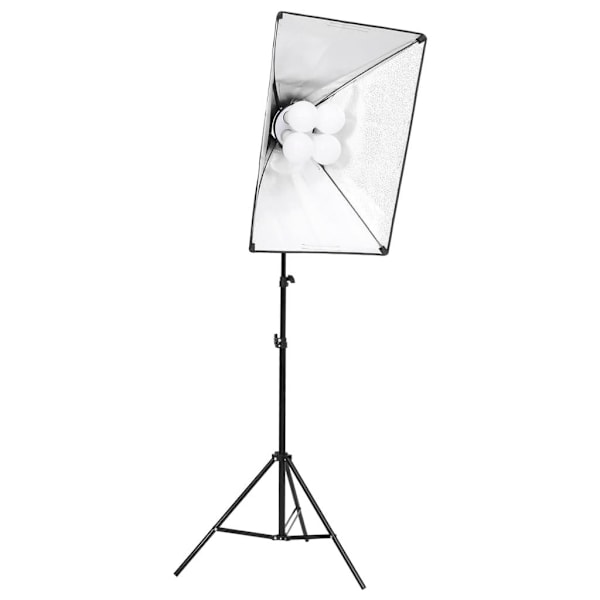 vidaXL Studiobelysning med softboxar