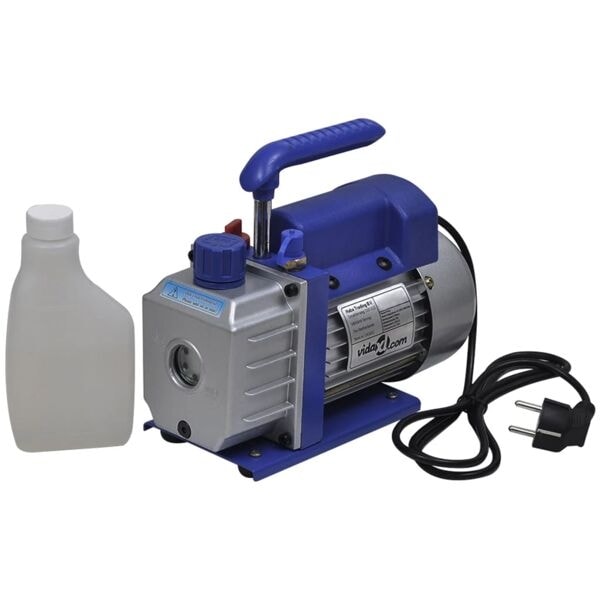 vidaXL Vakuumpump enstegs 50 L / min Silver