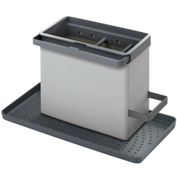 Metaltex Diskbänksförvaring Tidy-Tex grå