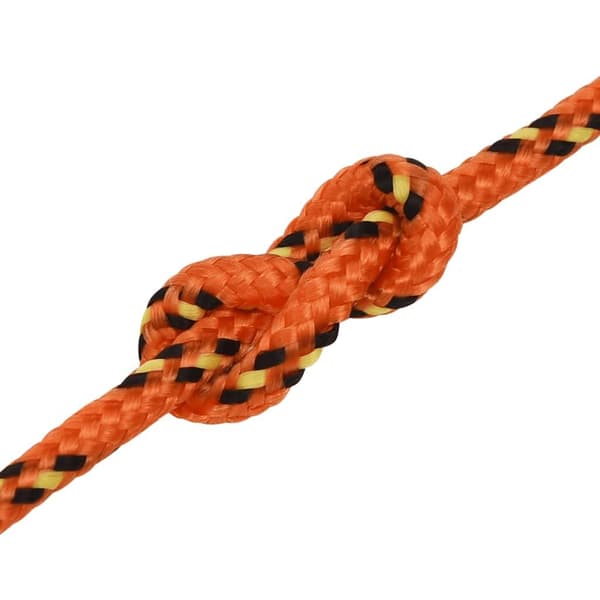 vidaXL Båtlina orange 4 mm 250 m polypropen