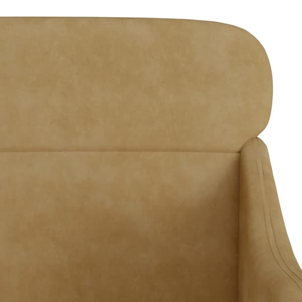 vidaXL Fåtölj brun 63x76x80 cm sammet Brun