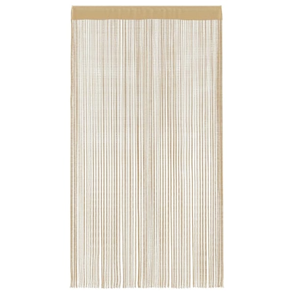 vidaXL Trådgardiner 2 st 140x250 cm beige Beige