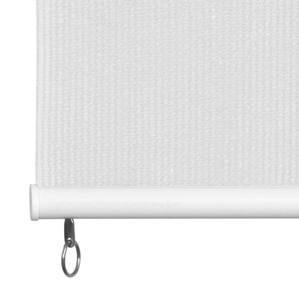 vidaXL Rullgardin utomhus 200x140 cm vit Vit