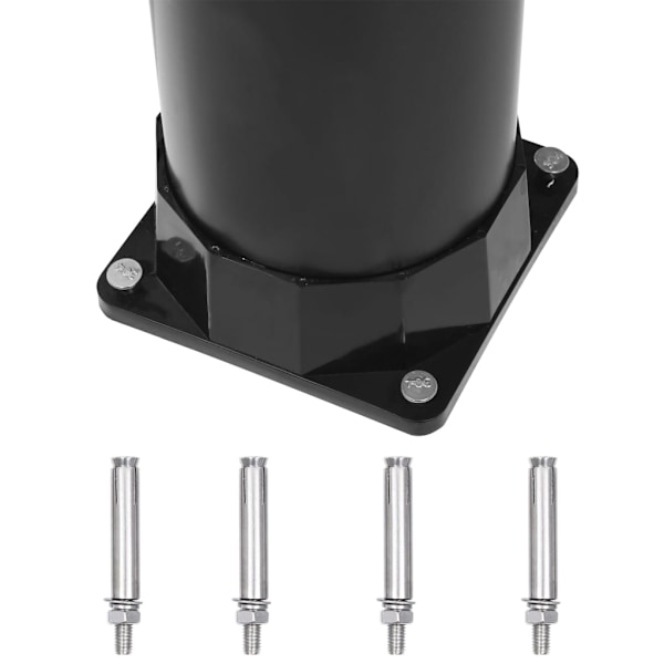 vidaXL Soldusch svart 215 cm 8 L Svart