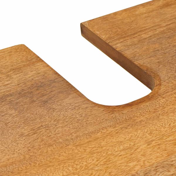 vidaXL Badrumsmöbelset 2 st Brun 62 x 33 x 58 cm Konstruerat trä Brun