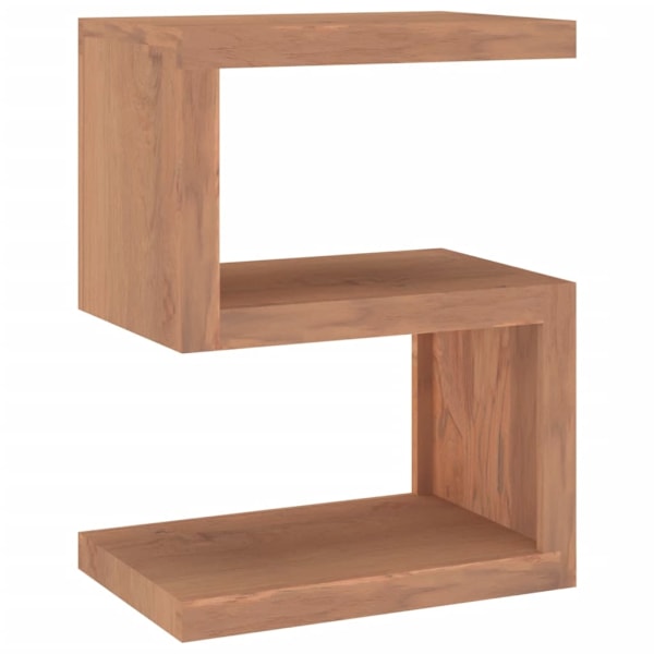 vidaXL Sidobord 45x30x60 cm massiv teak Brun