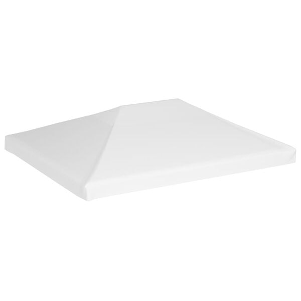 vidaXL Paviljongtak 270 g/m² 4x3 m vit Vit