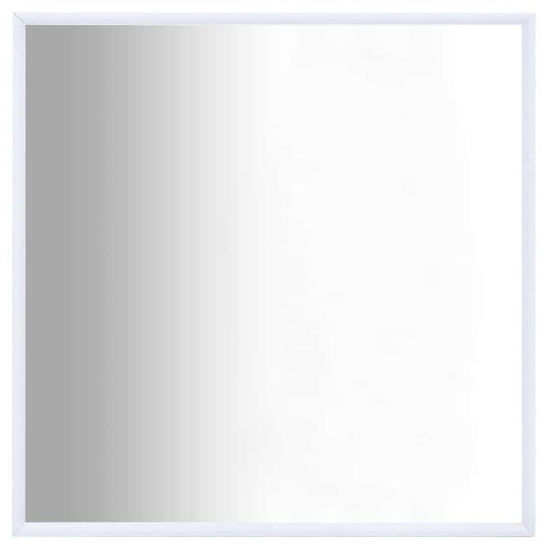 vidaXL Spegel vit 60x60 cm Vit