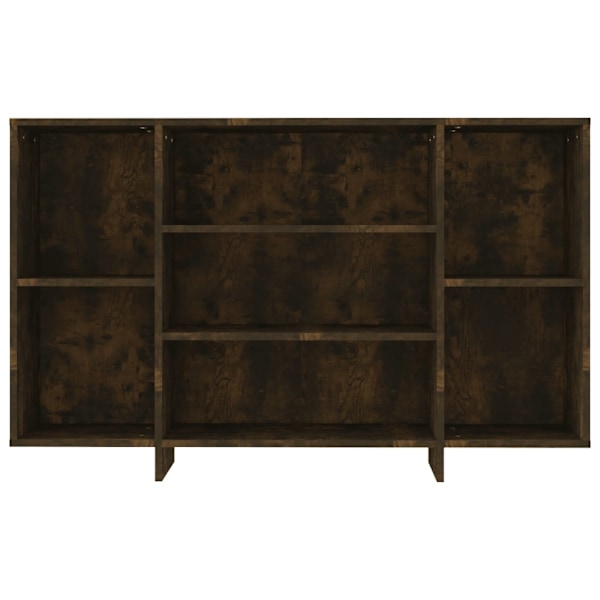 vidaXL Skänk rökfärgad ek 120x30x75 cm konstruerat trä Brun