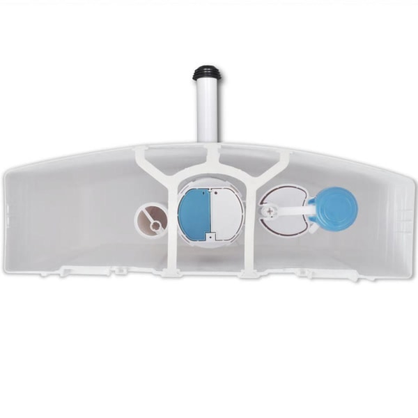 vidaXL Cistern till toalett 3/6 L vit Vit