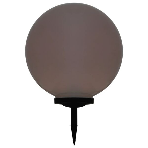 vidaXL Sollampa LED sfärisk 50 cm RGB Vit