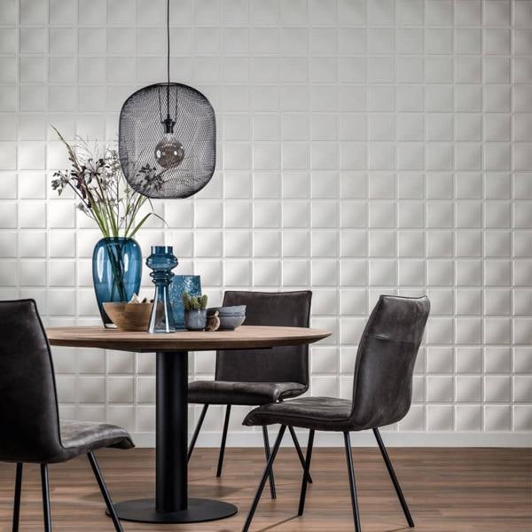 WallArt 3D Väggpaneler 24 st GA-WA07 kuber Vit