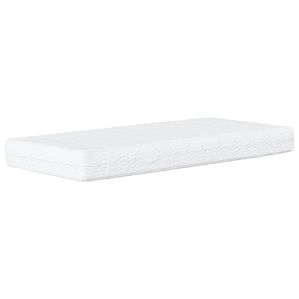 vidaXL Dagbädd med madrass mörkgrön 90x200 cm sammet Grön