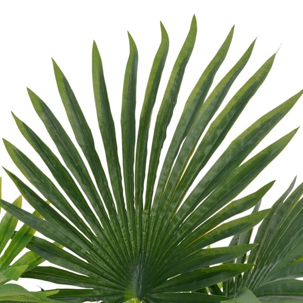 vidaXL Konstväxt Palm med kruka 70 cm grön Grön