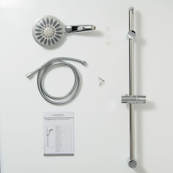 SCHÜTTE Duschstångset FLORENZ krom Silver