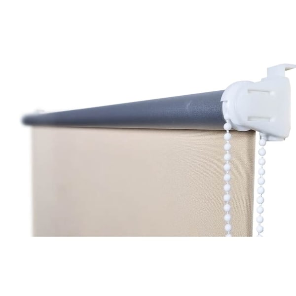 vidaXL Rullgardin beige 140 x 230 cm mörkläggande Beige