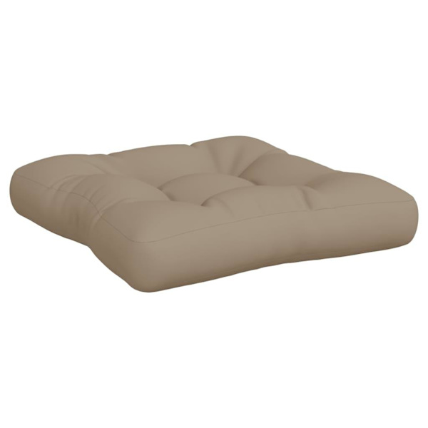 vidaXL Palldynor 2 st taupe tyg Taupe