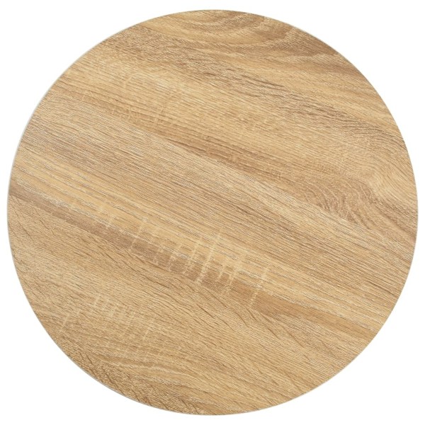 vidaXL Bistrobord ljusbrun 40 cm MDF Brun