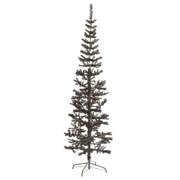vidaXL Julgran smal svart 180 cm Svart