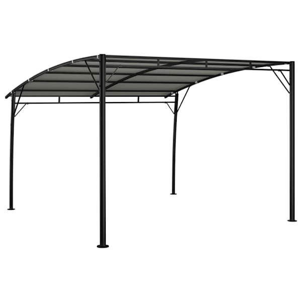 vidaXL Paviljong 3x3x2,55 m gräddvit Creme
