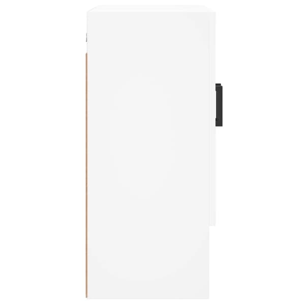 vidaXL Väggskåp vit 60x31x70 cm konstruerat trä Vit