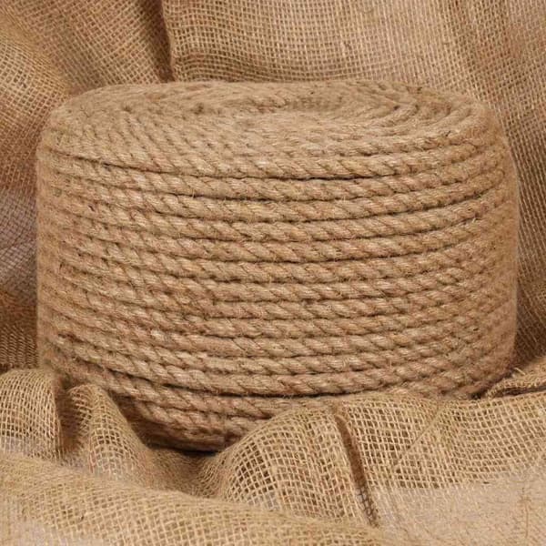 vidaXL Rep 100% Jute 12 mm 250 m