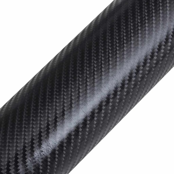 vidaXL Bilfoliering 4D svart 100x150 cm Svart