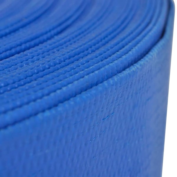 vidaXL Brandslang i PVC 2" 50 m Svart