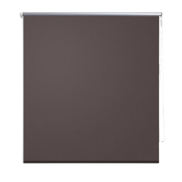 vidaXL Rullgardin brun 80 x 175 cm mörkläggande Brun