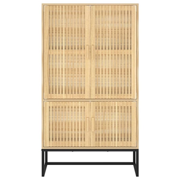 vidaXL Högskåp 70x35x125 cm konstruerat trä Brun