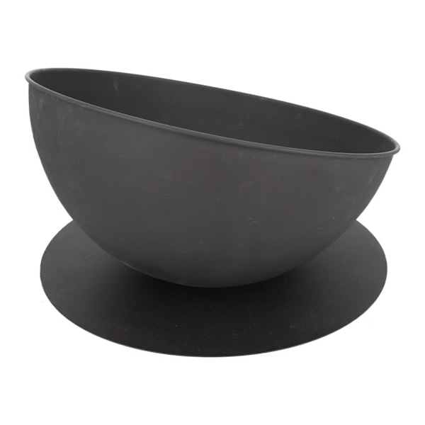 Esschert Design Eldfat lutande svart Svart